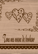 C&oelig;urs entrelac&eacute;s pour un amour &eacute;ternel